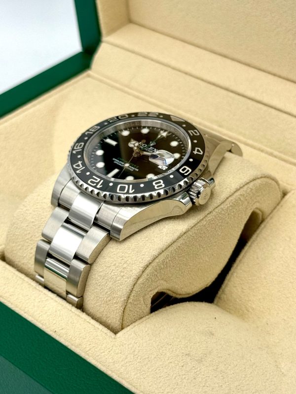 2014 Rolex GMT-Master II 40mm 116710LN Stainless Steel Black Dial (No. 3 of 3) for sale