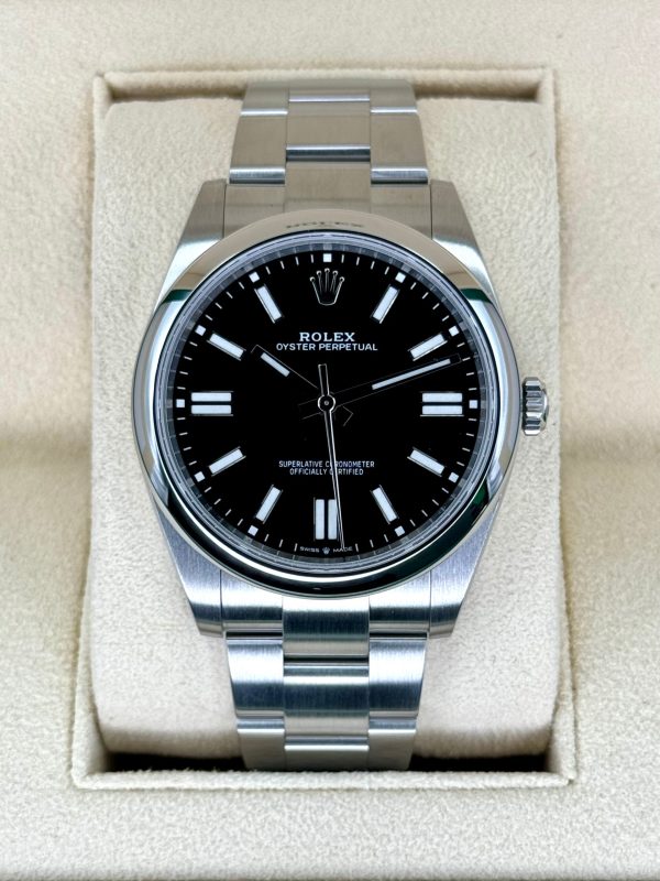 2023 Rolex Oyster Perpetual 41mm 124300 Black Dial (No. 1 of 2) for sale