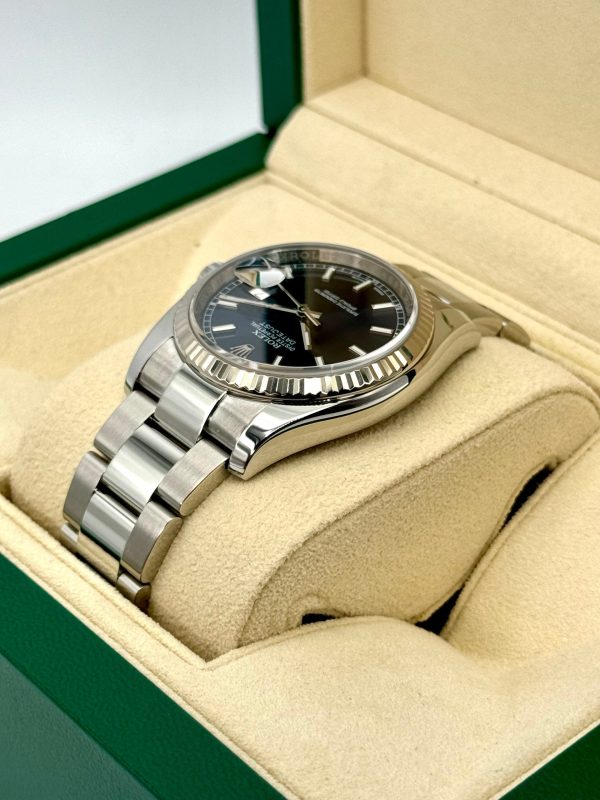 2018 Rolex Datejust 36mm 116234 Stainless Steel Oyster Blue Dial for sale