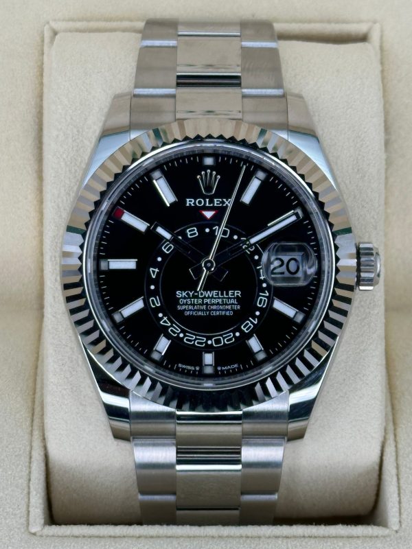 2023 Rolex Sky-Dweller 42mm 336934 Oyster Black Dial (Unworn) (No. 2 of 2) for sale
