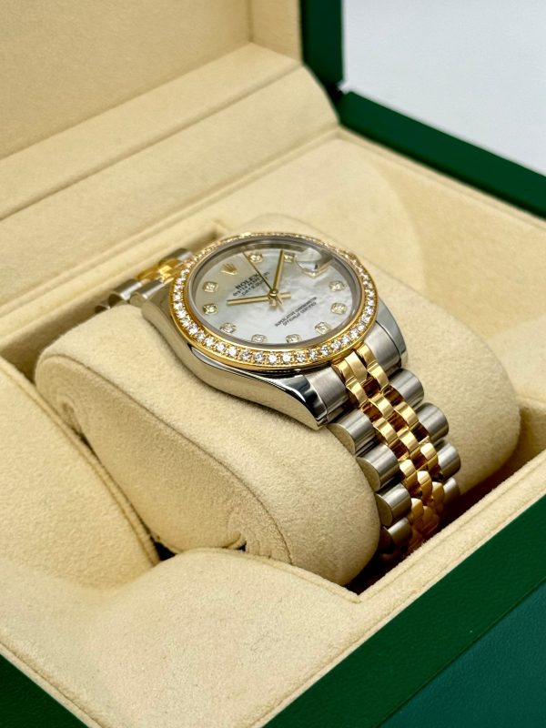 Rolex Lady Datejust 31mm 178383 Two-Tone Jubilee MOP Diamond Dial for sale