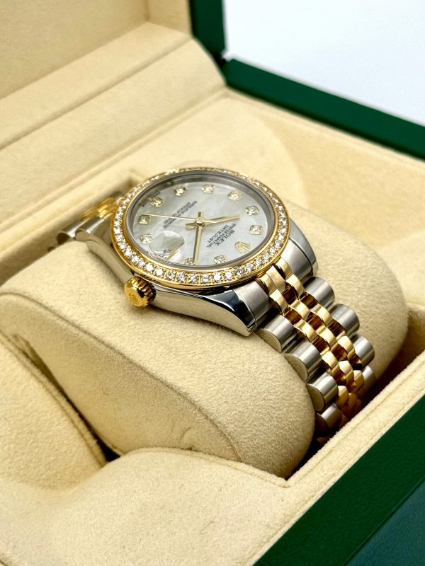 Rolex Lady Datejust 31mm 178383 Two-Tone Jubilee MOP Diamond Dial for sale
