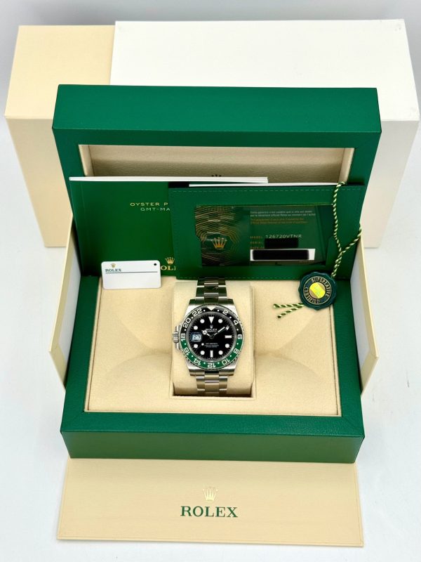 2024 Rolex GMT-Master II “Sprite” 40mm 126720VTNR Oyster (Unworn) (No. 2 of 2) for sale