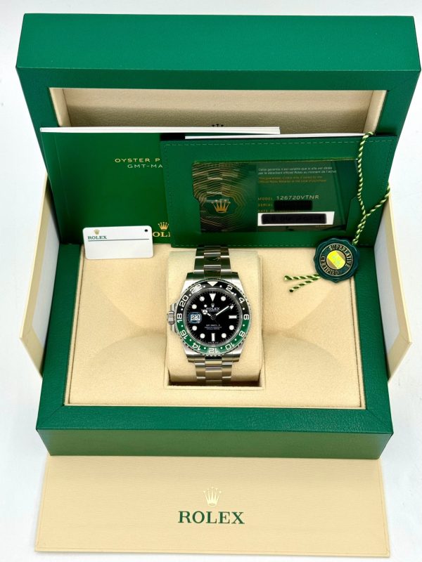 2024 Rolex GMT-Master II “Sprite” 40mm 126720VTNR Oyster (Unworn) (No. 2 of 2) for sale