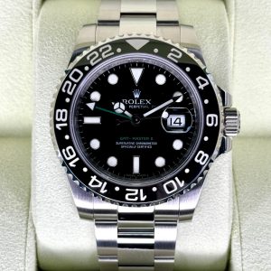 2009 Rolex GMT-Master II 40mm 116710LN Stainless Steel Black Dial (No. 2 of 2) for sale