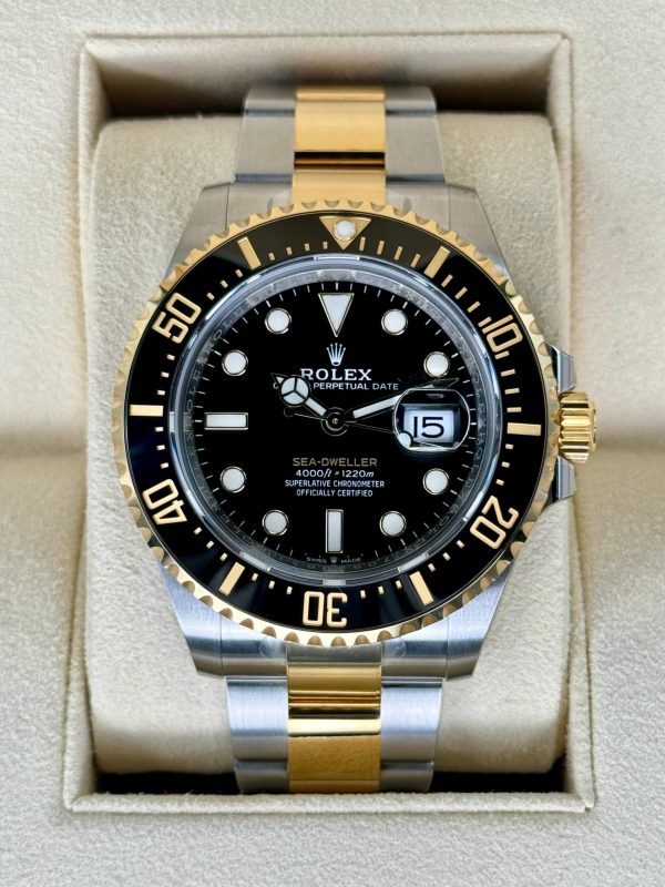 Rolex Sea-Dweller 43mm 126603 Two-Tone Black Dial (Unworn) for sale