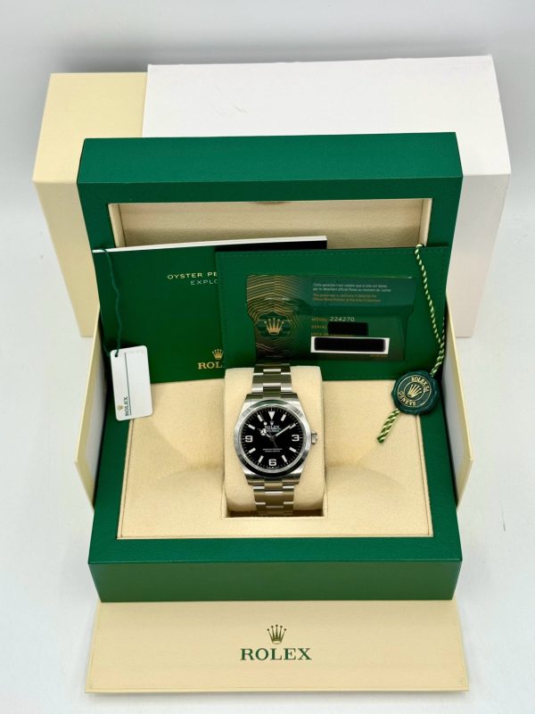 2024 Rolex Explorer 40mm 224270 Black Dial (Unworn) for sale