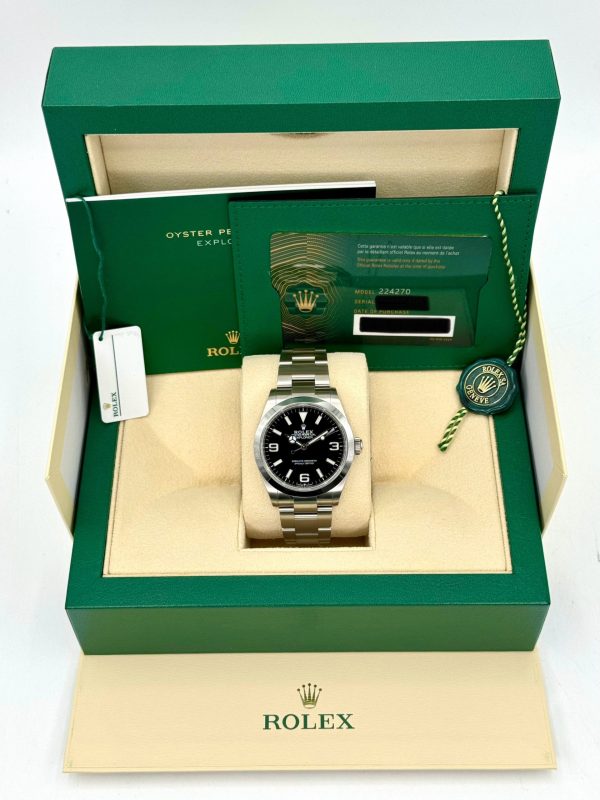 2024 Rolex Explorer 40mm 224270 Black Dial (Unworn) for sale