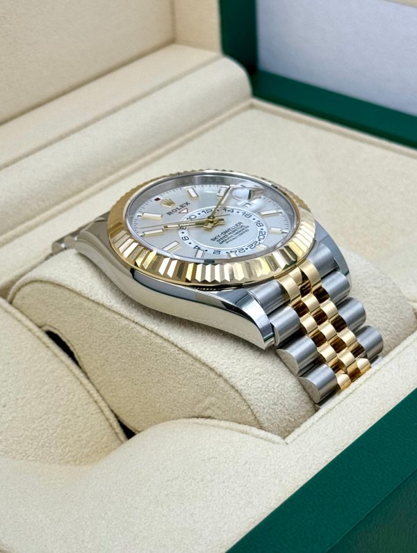 2024 Rolex Sky-Dweller 42mm 336933 Two-Tone Jubilee White Dial (Unworn) for sale