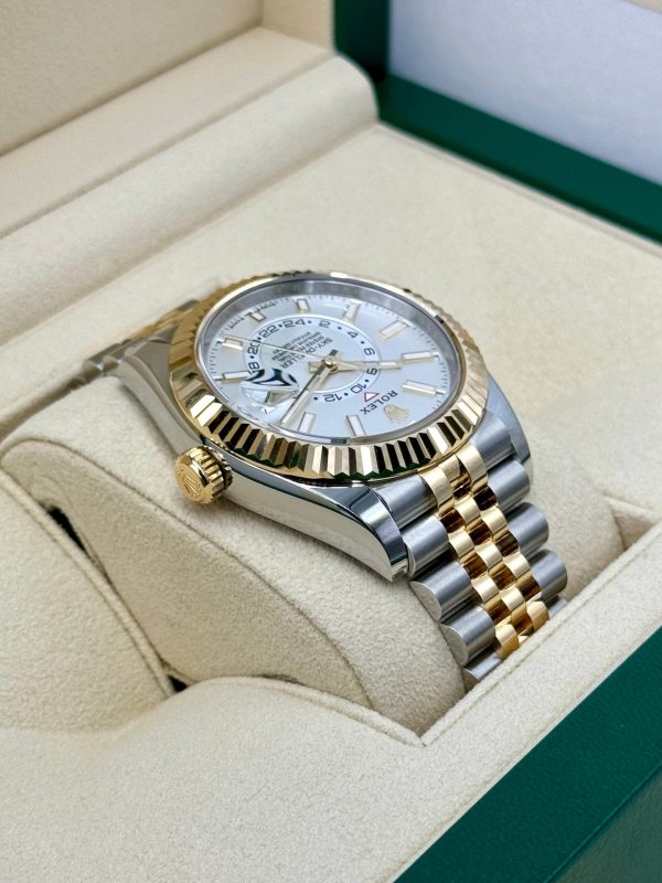 2024 Rolex Sky-Dweller 42mm 336933 Two-Tone Jubilee White Dial (Unworn) for sale