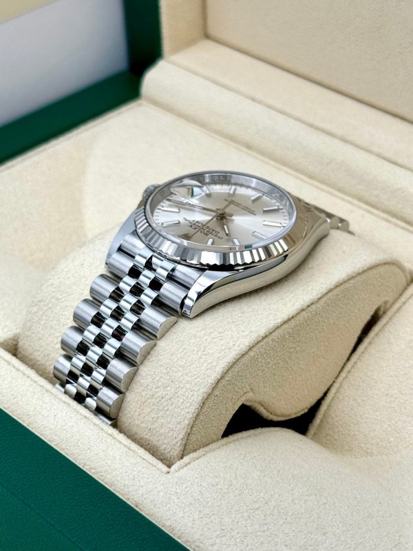 2024 Rolex Datejust 36mm 126234 Stainless Steel Jubilee Silver Dial (Unworn) for sale
