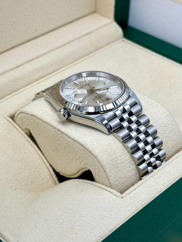 2024 Rolex Datejust 36mm 126234 Stainless Steel Jubilee Silver Dial (Unworn) for sale