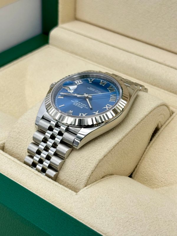 2024 Rolex Datejust 41mm 126334 Jubilee Blue Roman Numeral Dial (Unworn) for sale
