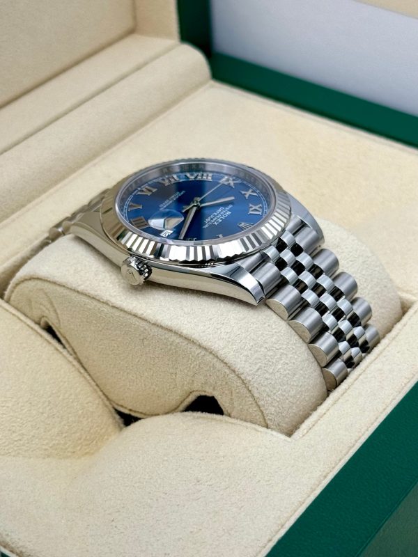 2024 Rolex Datejust 41mm 126334 Jubilee Blue Roman Numeral Dial (Unworn) for sale