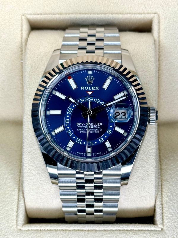 2023 Rolex Sky-Dweller 42mm 336934 Jubilee Blue Dial (Unworn) (No. 1 of 2) for sale