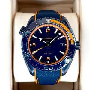 2020 Omega Seamaster Planet Ocean 45.5mm 215.92.46.22.03.001 Blue Dial for sale