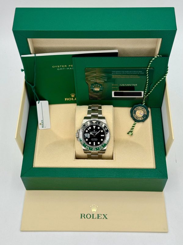 2023 Rolex GMT-Master II “Sprite” 40mm 126720VTNR Oyster for sale