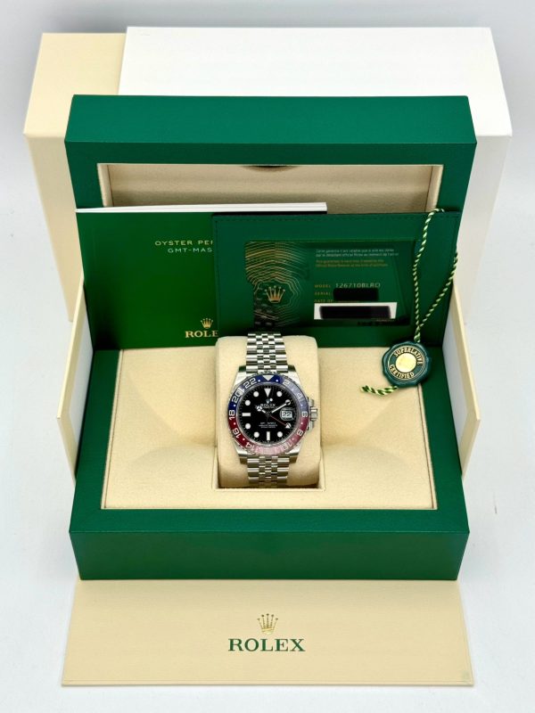 2024 Rolex GMT-Master II “Pepsi” 40mm 126710BLRO Jubilee (Unworn) (No. 1 of 2) for sale