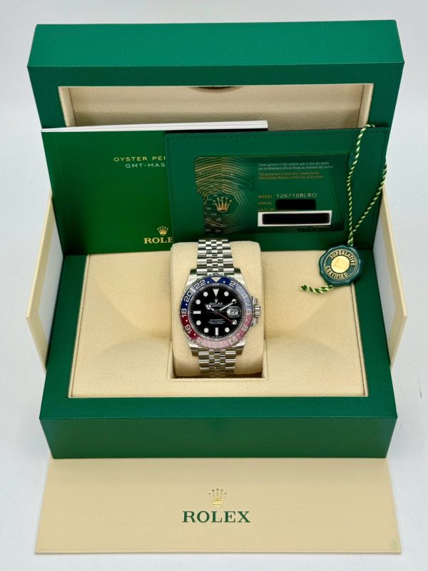 2024 Rolex GMT-Master II “Pepsi” 40mm 126710BLRO Jubilee (Unworn) (No. 1 of 2) for sale
