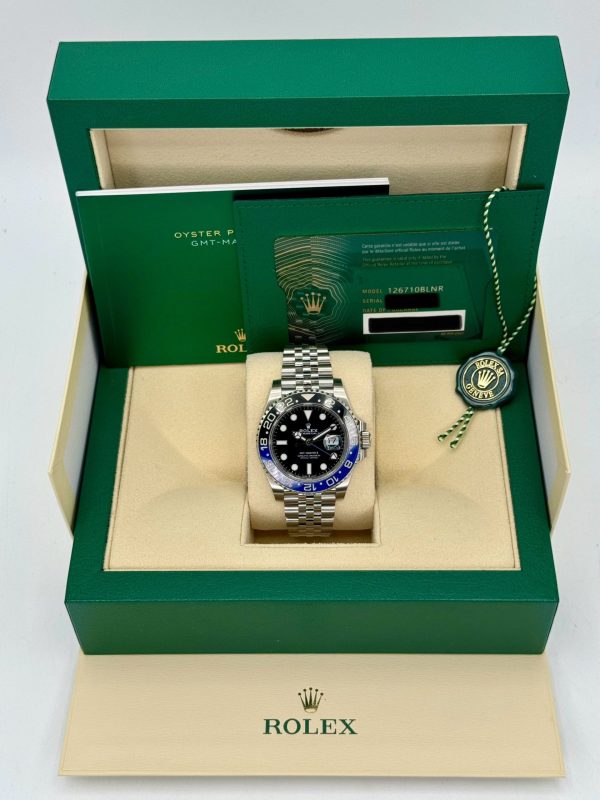 2023 Rolex GMT-Master II “Batgirl” 40mm 126710BLNR Jubilee Black Dial (No. 3 of 5) for sale
