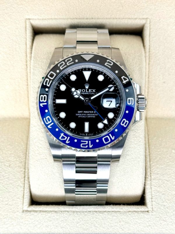 2024 Rolex GMT-Master II “Batman” 40mm 126710BLNR Oyster for sale