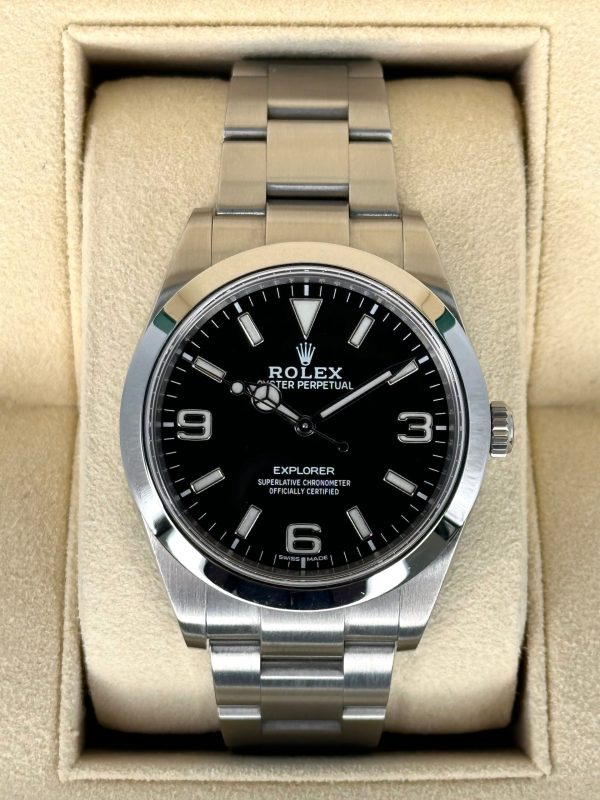 2020 Rolex Explorer 39mm 214270 Stainless Steel Black Dial for sale