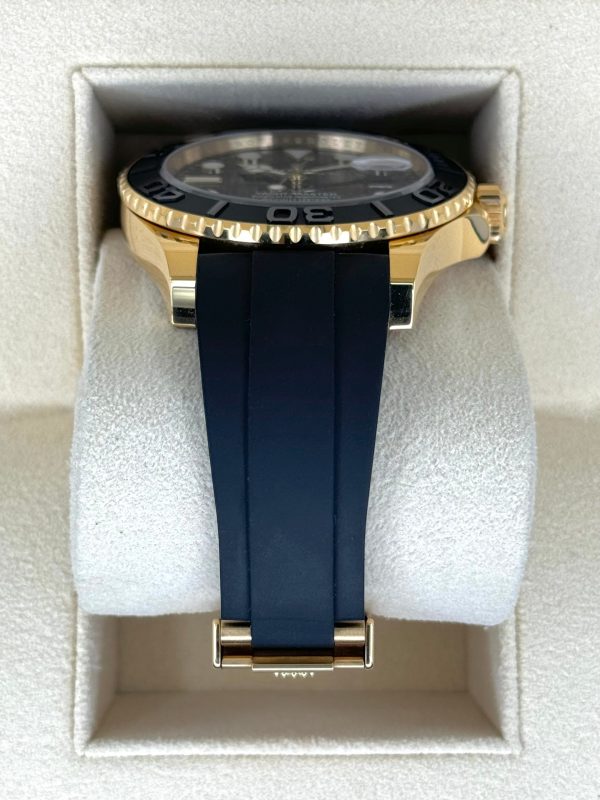 2024 Rolex Yacht-Master 42mm 226658 Gold Oysterflex Black Dial for sale