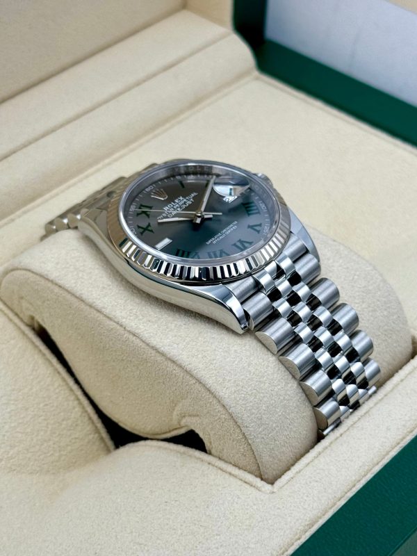 2021 Rolex Datejust 36mm 126234 Jubilee Wimbledon Dial for sale