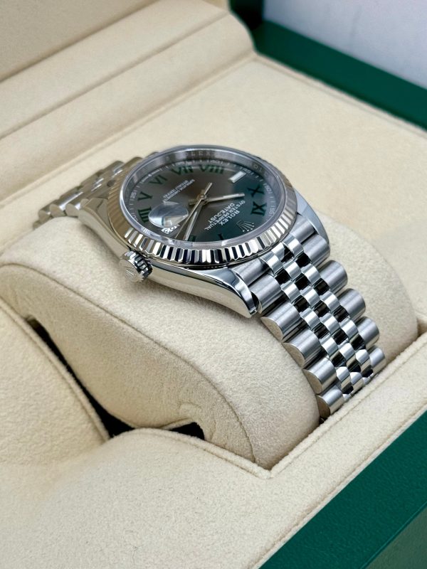 2021 Rolex Datejust 36mm 126234 Jubilee Wimbledon Dial for sale