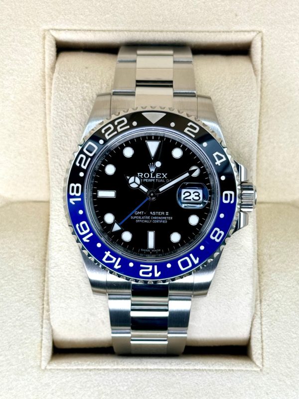 2016 Rolex GMT-Master II “Batman” 40mm 116710BLNR Oyster (No. 2 of 2) for sale