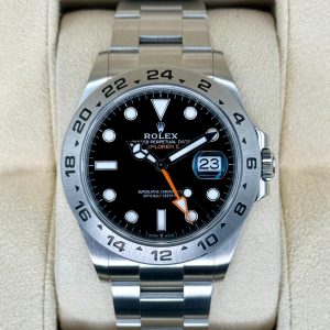 2024 Rolex Explorer II 42mm 226570 Black Dial for sale