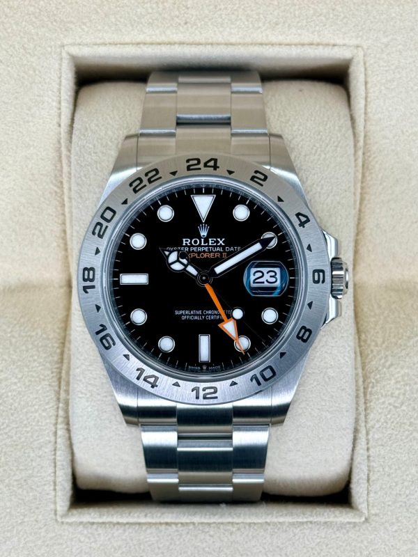 2024 Rolex Explorer II 42mm 226570 Black Dial for sale