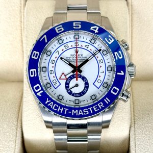 2013 Rolex Yacht-Master II 44mm 116680 Stainless Steel White Dial for sale