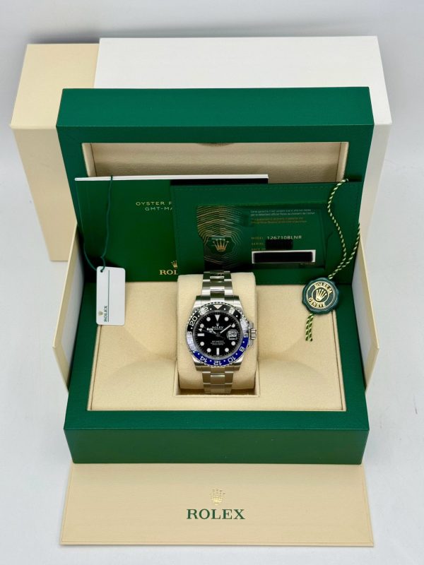 2023 Rolex GMT-Master II “Batman” 40mm 126710BLNR Oyster (No. 6 of 8) for sale