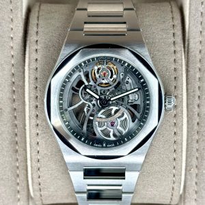 2022 Girard-Perregaux Laureato 42mm 81015-11-001-11A Skelton Dial for sale