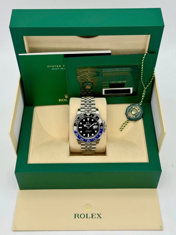 2023 Rolex GMT-Master II “Batgirl” 40mm 126710BLNR Jubilee Black Dial (No. 4 of 5) for sale