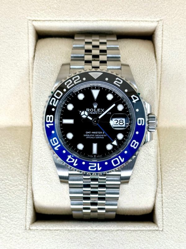 2023 Rolex GMT-Master II “Batgirl” 40mm 126710BLNR Jubilee Black Dial (No. 4 of 5) for sale