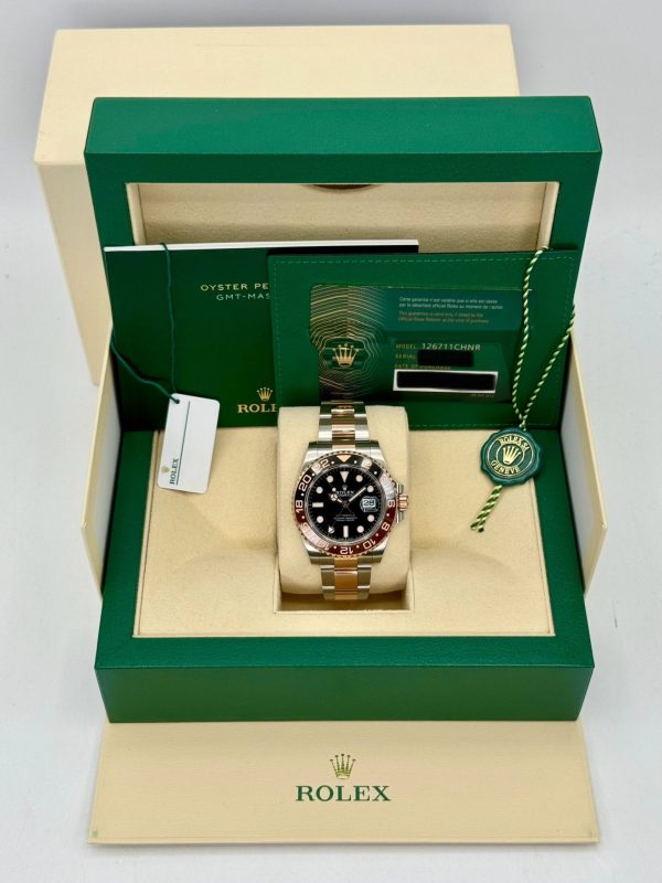 2022 Rolex GMT-Master II “Rootbeer” 40mm 126711CHNR Two-Tone (No. 2 of 3) for sale
