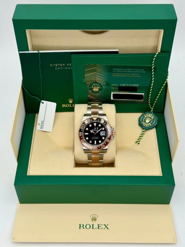 2022 Rolex GMT-Master II “Rootbeer” 40mm 126711CHNR Two-Tone (No. 2 of 3) for sale