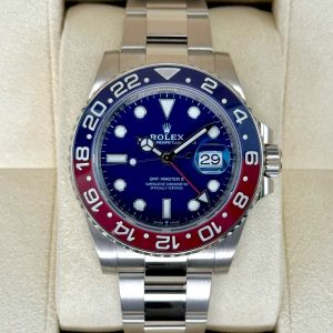 2022 Rolex GMT-Master II “Pepsi” 40mm 126719BLRO White Gold Oyster for sale