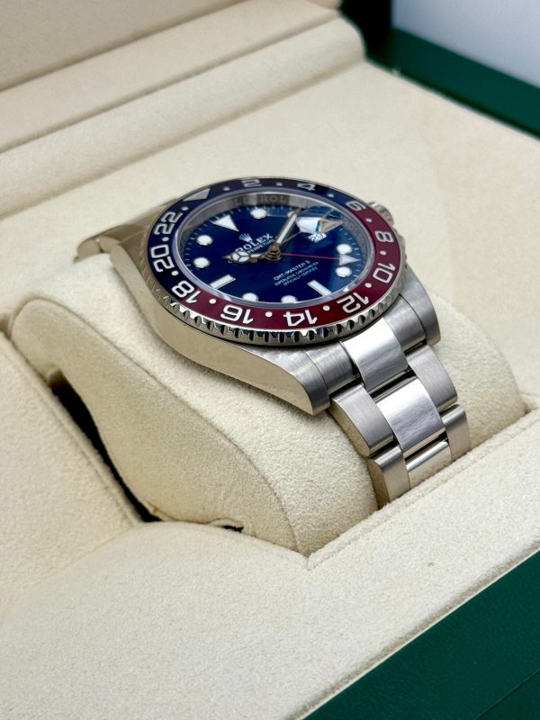 2022 Rolex GMT-Master II “Pepsi” 40mm 126719BLRO White Gold Oyster for sale