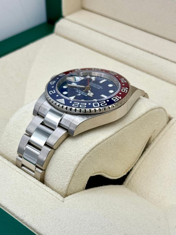 2022 Rolex GMT-Master II “Pepsi” 40mm 126719BLRO White Gold Oyster for sale