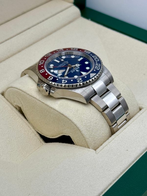 2022 Rolex GMT-Master II “Pepsi” 40mm 126719BLRO White Gold Oyster for sale