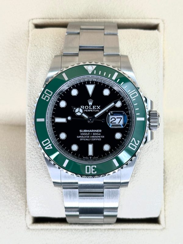 2022 Rolex Submariner “Starbucks” 41mm Black Dial 126610LV (No. 1 of 2) for sale