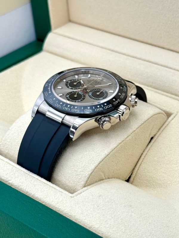 2022 Rolex Daytona 40mm 116519LN White Gold Silver Ghost Dial for sale