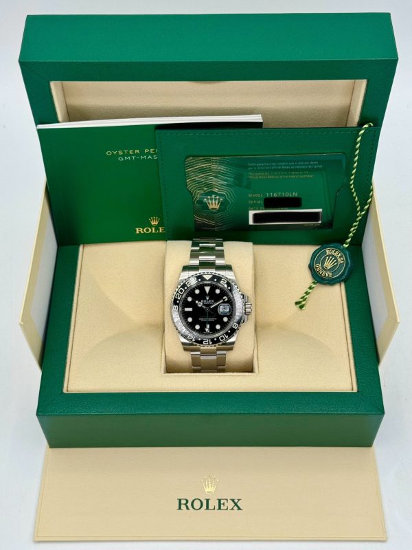 OLD STOCK 2020 Rolex GMT-Master II 40mm 116710LN Black Dial (Unworn) (No. 2 of 2) for sale