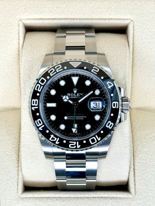 OLD STOCK 2020 Rolex GMT-Master II 40mm 116710LN Black Dial (Unworn) (No. 2 of 2) for sale