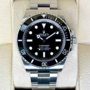 2022 Rolex Submariner 41mm 124060 Stainless Steel Black Dial for sale