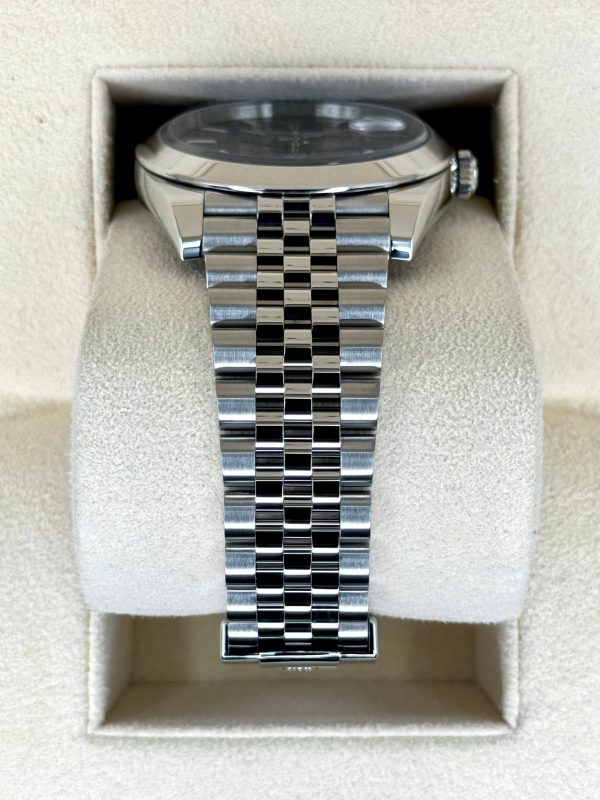 Rolex 2023 Datejust 41mm 126300 Stainless Steel Jubilee Rhodium Dial for sale