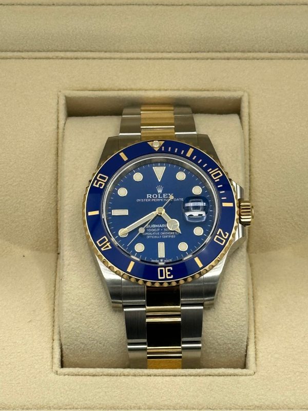2023 Rolex Submariner “Bluesy” 41mm 126613LB Two-Tone Blue Dial (No. 3 of 7) for sale